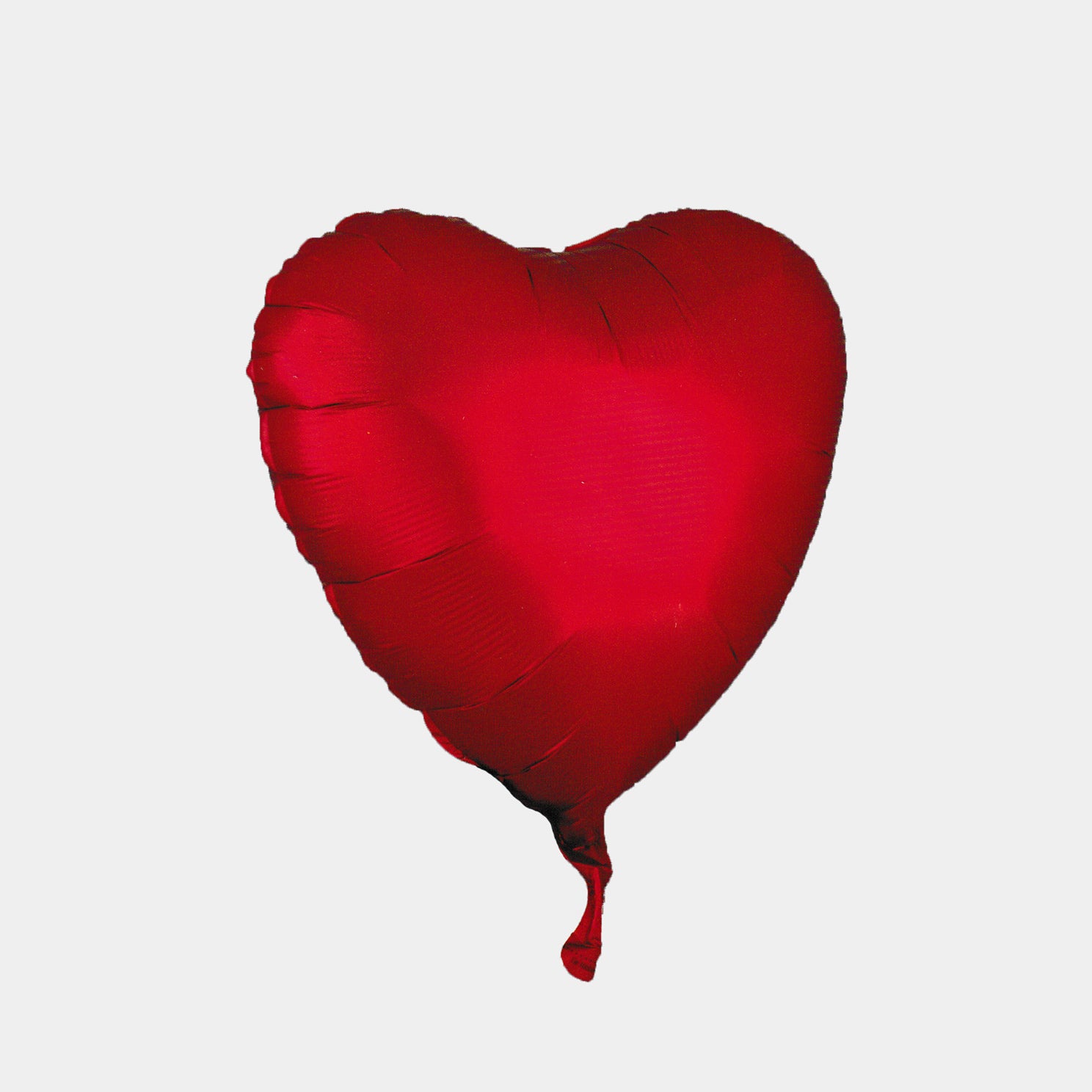 Foil Balloon Heart - Satin Red